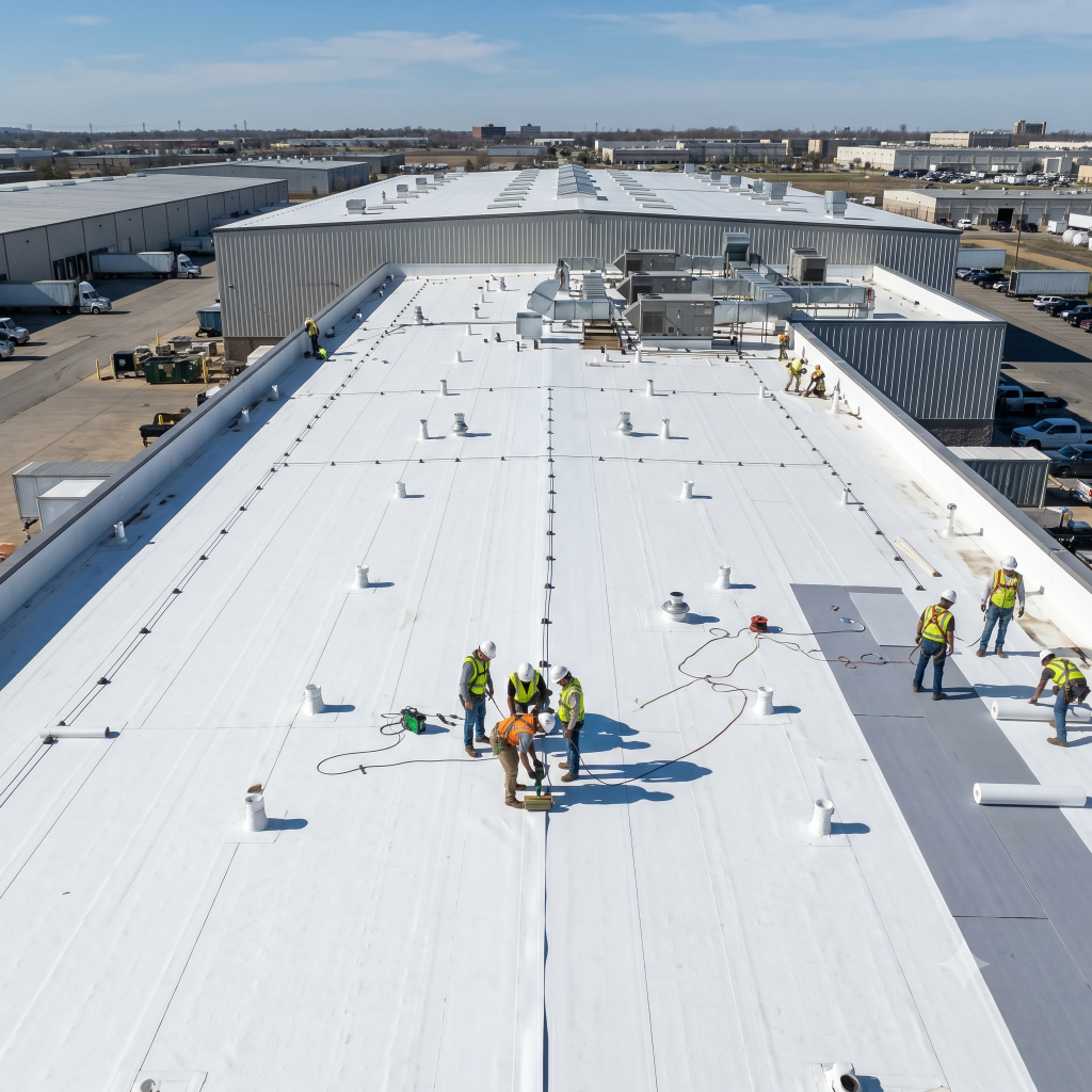Commercial TPO Roofing in Riverside County